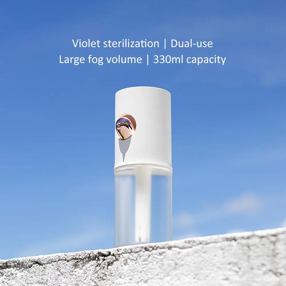 

330ML Bamboo Bird air Portable Humidifier for bedroom office Wireless humidificador portatil with UV Night Light USB