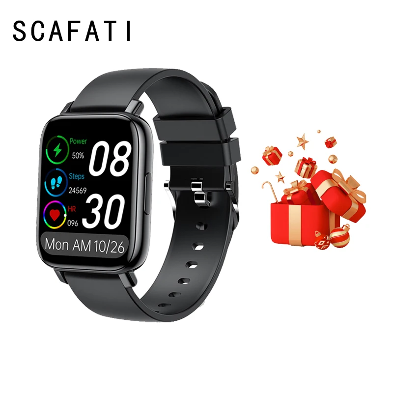 

Смарт-часы SCAFATI A1 мужские, водостойкие, IP68, Bluetooth