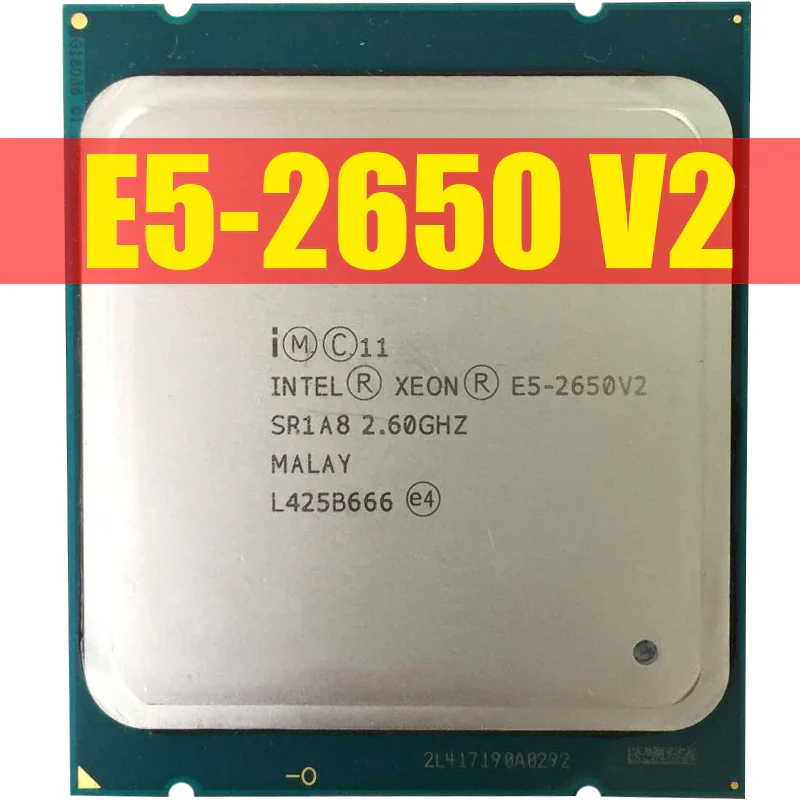 Процессор Intel Xeon E5 2650 V2 LGA 2011 SR1A8 8 ядер 16 потоков|Процессоры| |