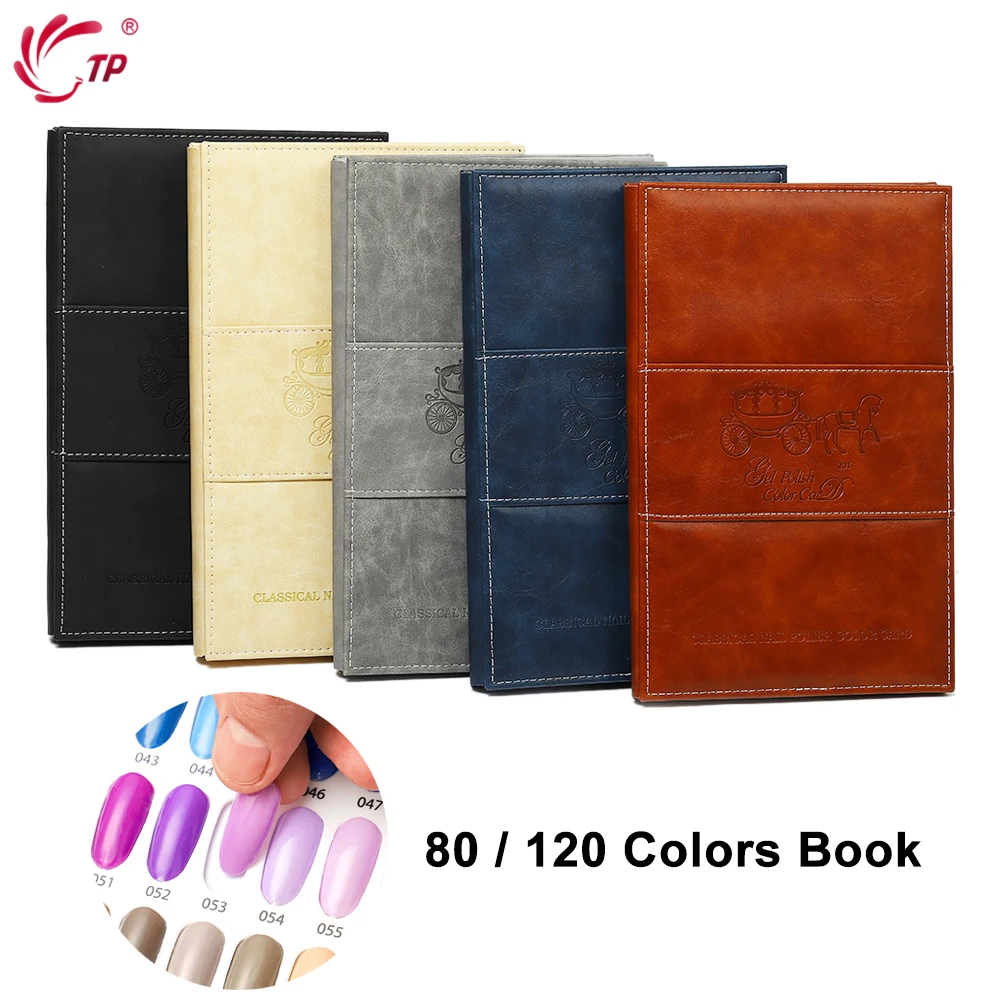 Альбом для нейл-арта TP с текстурой под крокодила 120 цветов акриловым УФ-гель-лаком