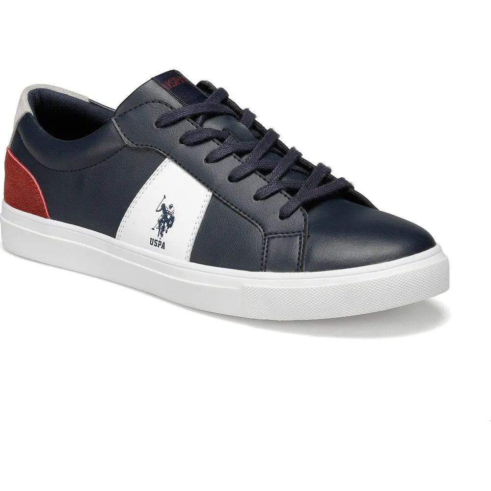 

U.S. Polo Assn. Alen Navy Blue Men 'S Sneaker Shoes casual sports walking business shoes comfortable and elegant fashion spring