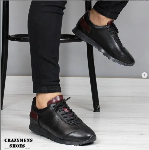 

Genuine Leather Men Shoes High Quality Comfortable