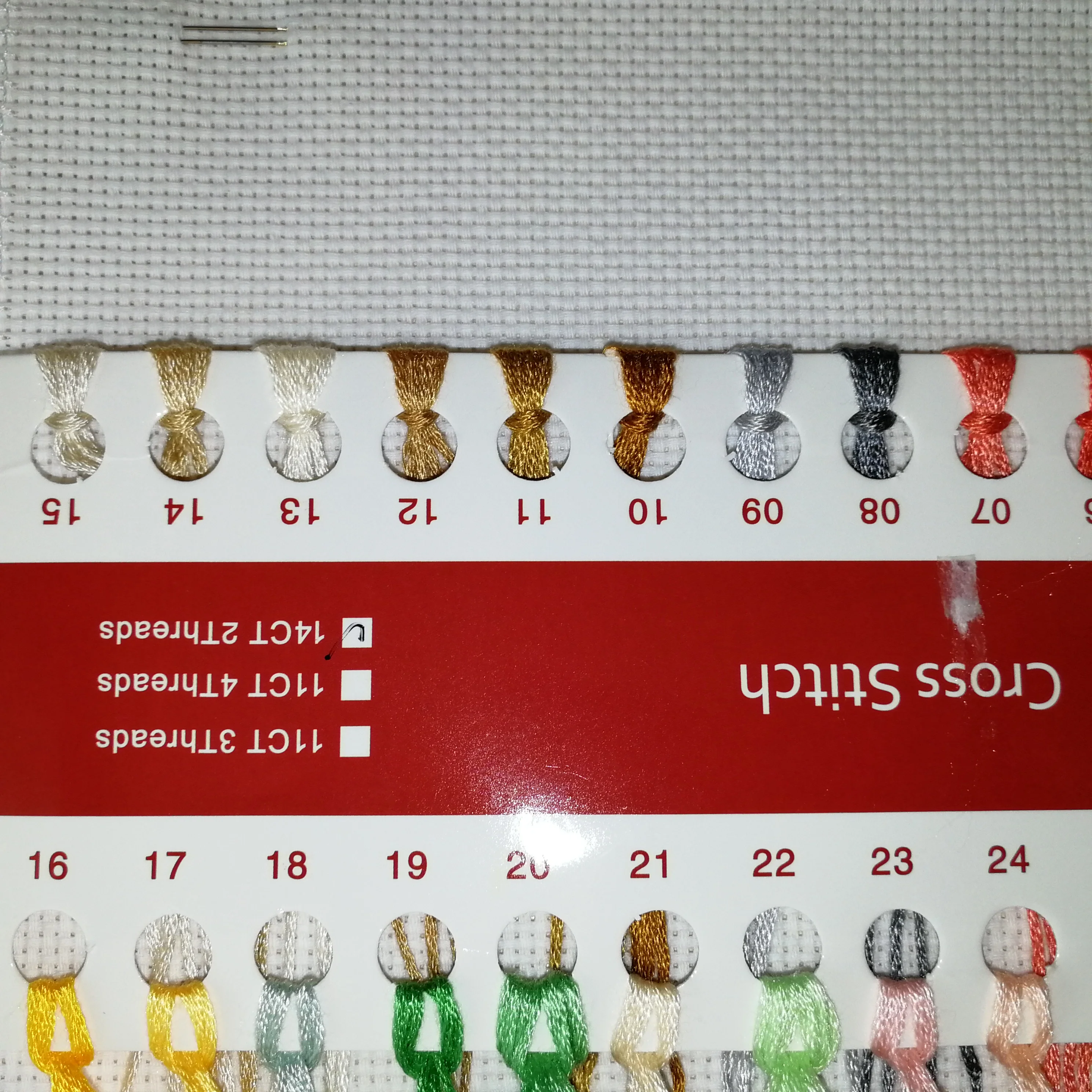 Набор для вышивки крестом Joy Sunday. Счетный крест. вышивания с белой канвой. 14ct | Дом