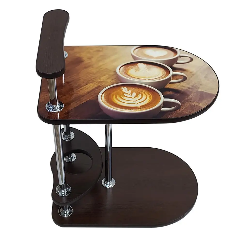 Сервировочный стол &quot26 г&quot с фотографией на столешнице|Журнальный столик| |