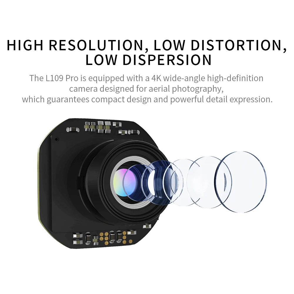 Оригинальная 4K пикселей камера для L109PRO/X1PRO 5G WIFI Full HD профессиональная
