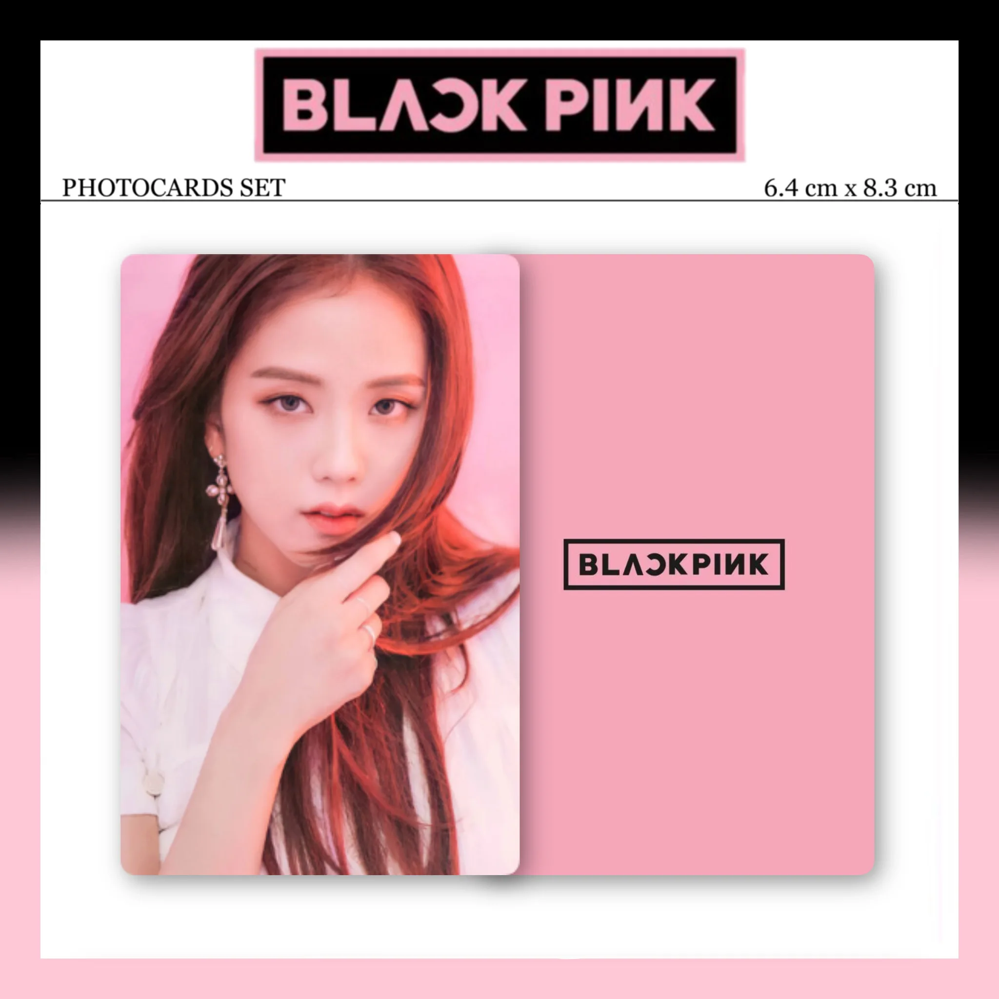 16 шт/комплект KPOP BLACKPINK JENNIE ROSÉ JISOO LISA карты закладка для коллекции | Канцтовары