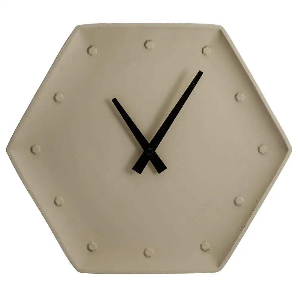 Часы бетонные настенные дизайн обалденные крепкий бетон прочный механизм