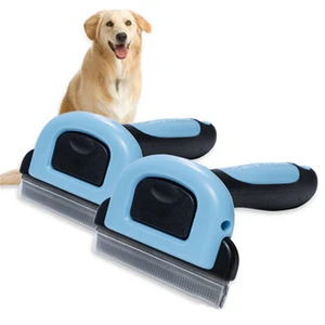 Hair Comb  For Pet Dog Cat Brush Grooming Prune Tools Remover Stainless Steel Detachable Clipper Attachment Clean Hair