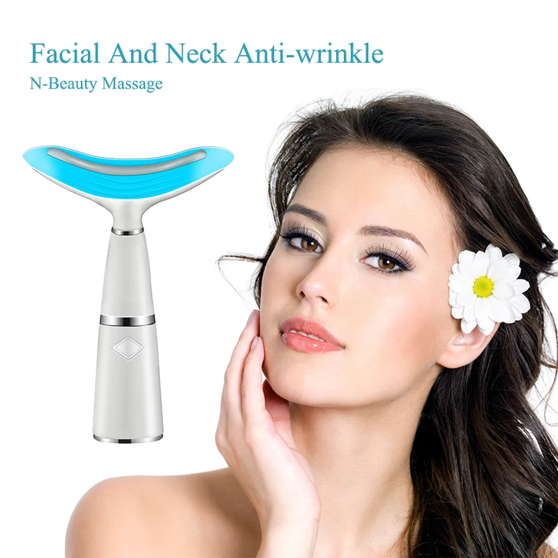 

Microcurrent Face Nick Lift Slimming Derma Facial Scraping Plate Electric Guasha Beauty Massage Tool