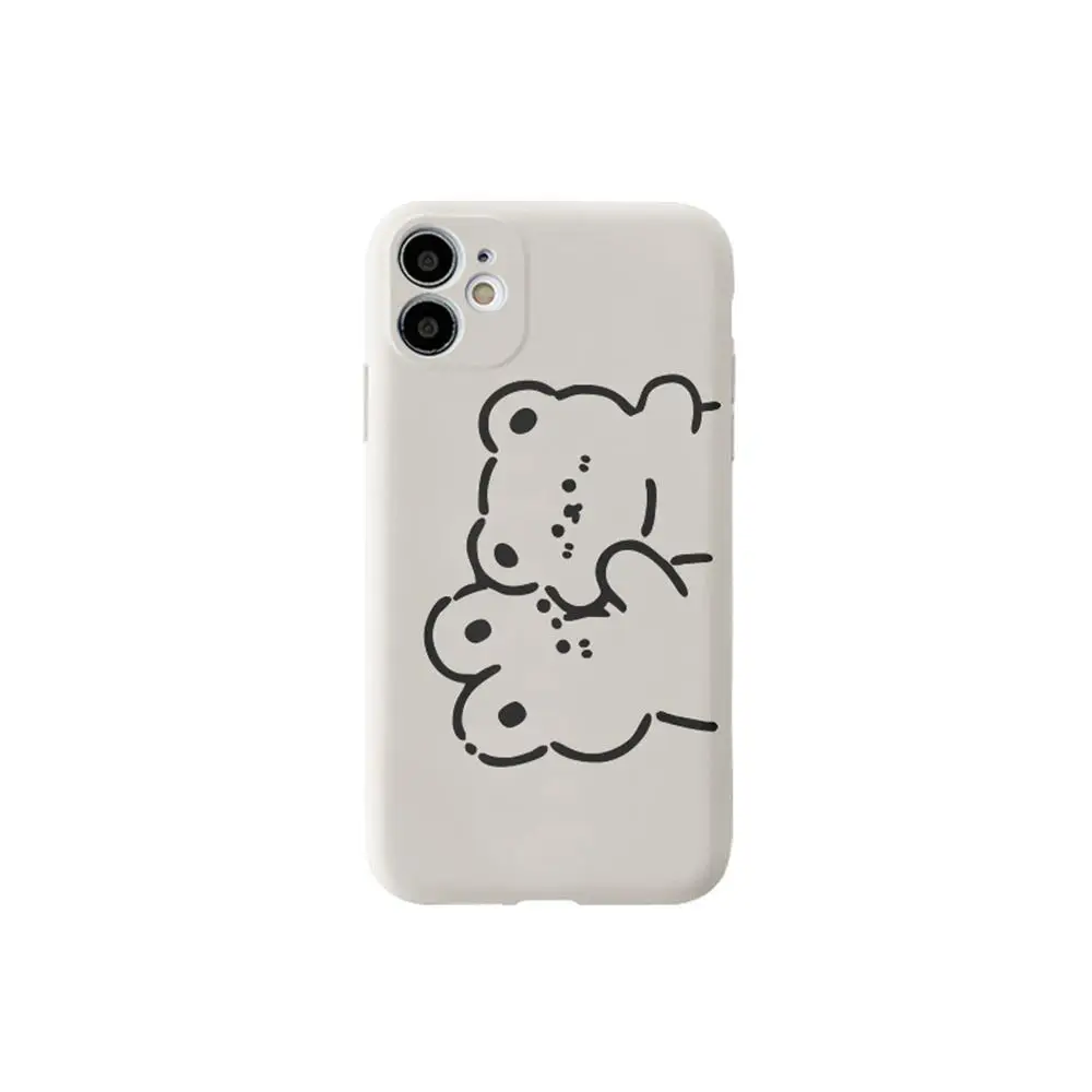 

New Liquid Silicone Soft Case For iPhone 11 12 Pro Max XR Mobile Phone Case For iPhone 7 8Plus 2020SE Shockproof Case Cover