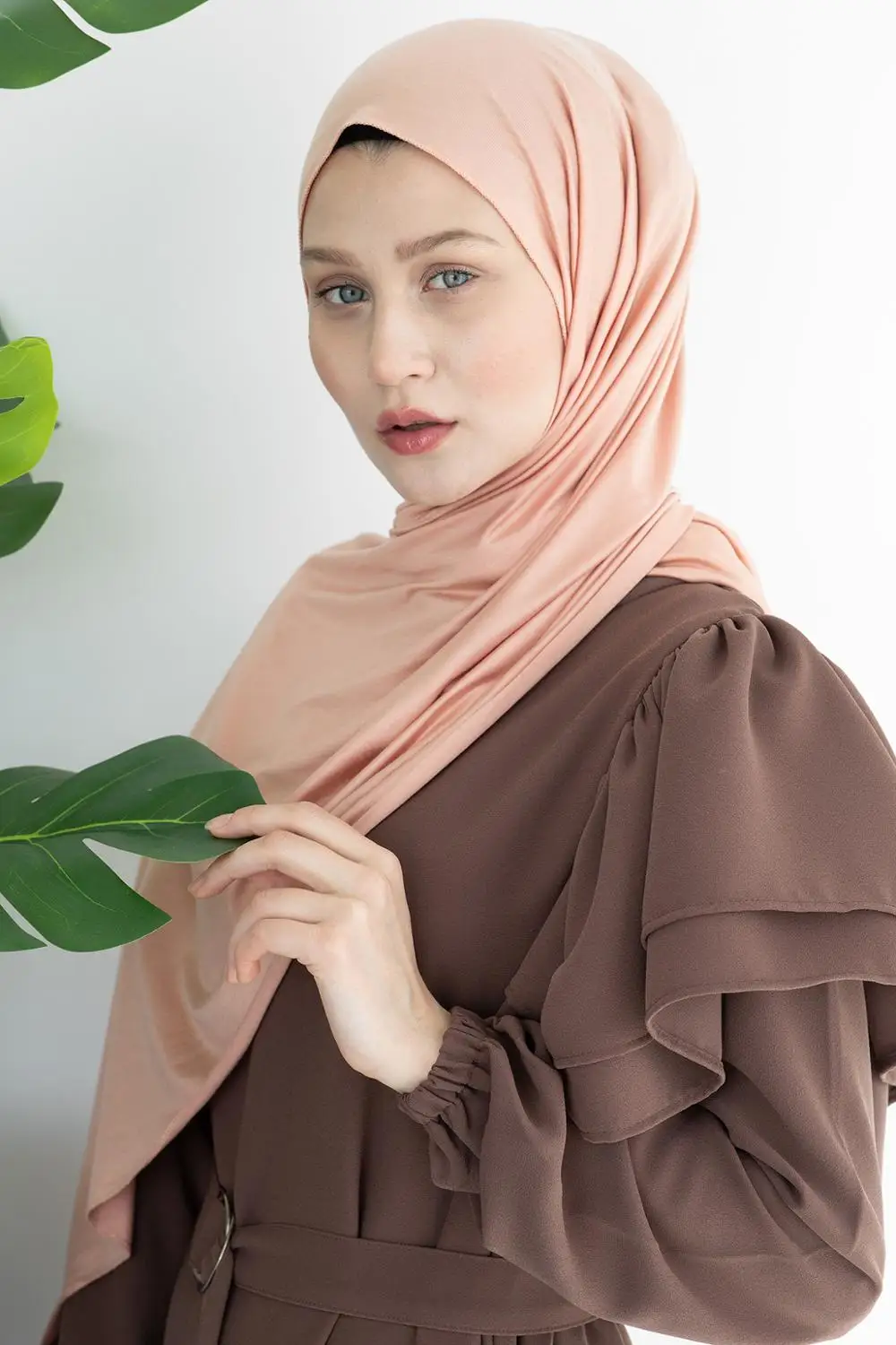 

Mintahayse Scarfs Medina Silk Multicolor Woman New Shawl Veil Muslim İslamic Cotton Viscose Collection Turkish Fabric Quality