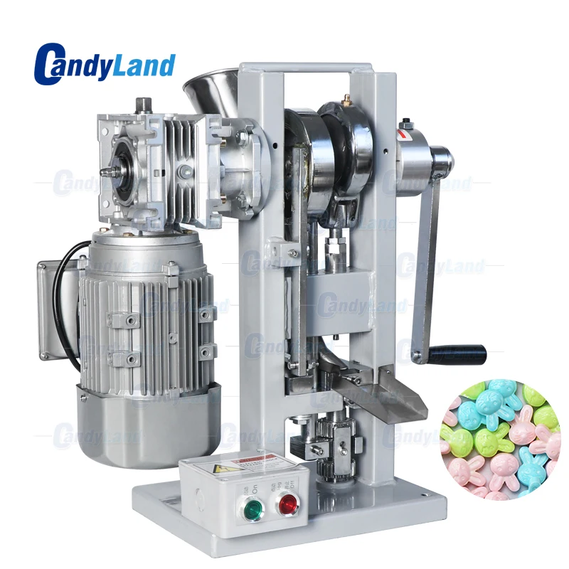 CandyLand THDP 3 Единичная Пробивка планшет сахара Пресс под давлением машина сушильная