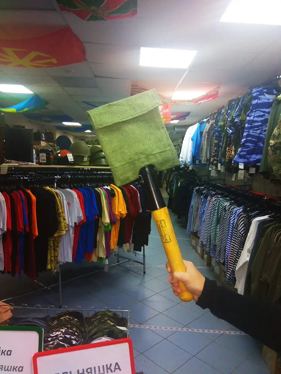 лопата сапёрная ссср военная тактическая мини-лопата с чехлом для кемпинга