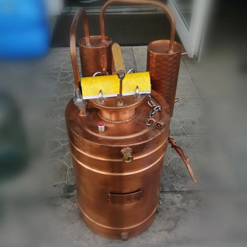 Медный самогонный аппарат дистиллятор 35 литров|Дистилляторы| |