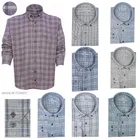 Новая модная супер яркая Мужская рубашка, 80% хлопок, 20% полиэстер, в клетку, мужская повседневная рубашка с длинным рукавом, высокое качество, Сделано в Турции