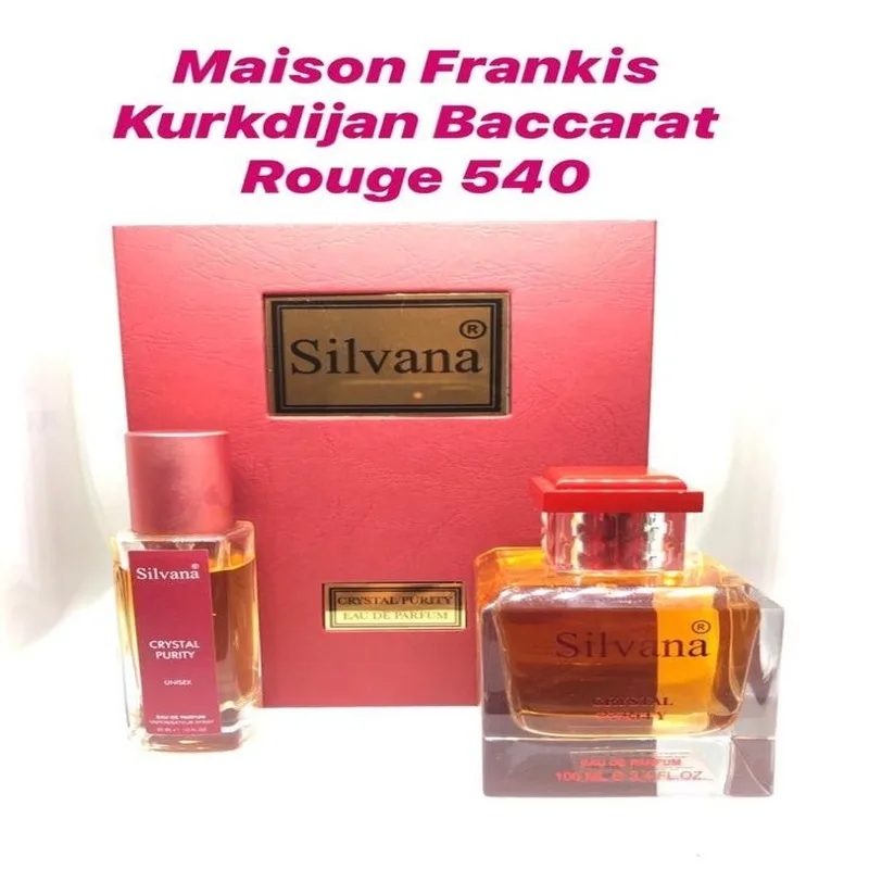 Baccarat rouge 540 30 мл. Silvana 100мл каталог. Аналог баккара