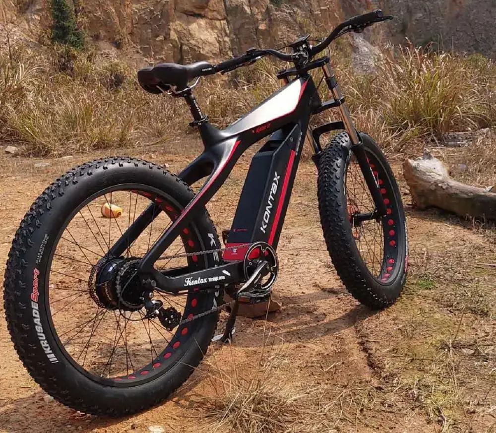 26 дюймов Электрический велосипед из углеродного волокна электрический с