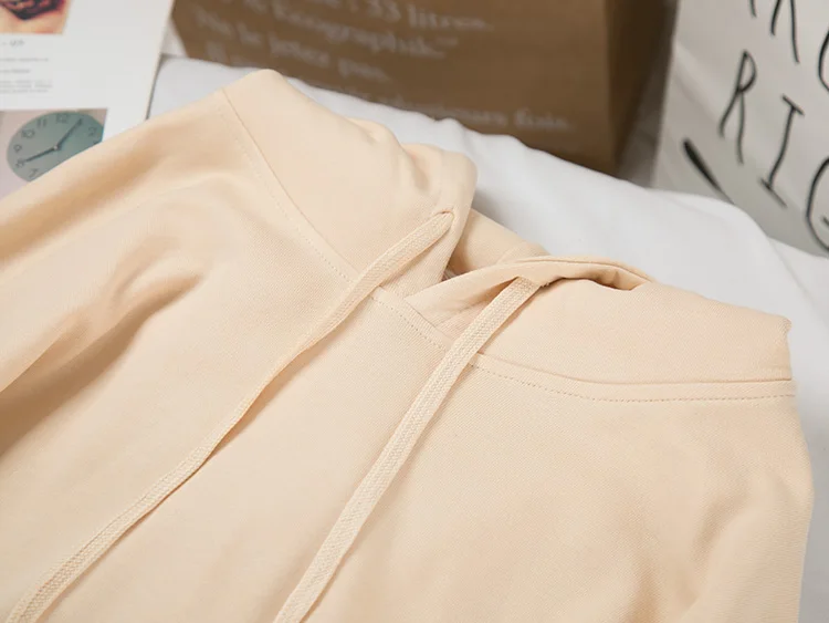 Женская Спортивная толстовка с капюшоном и широкой талией | одежда