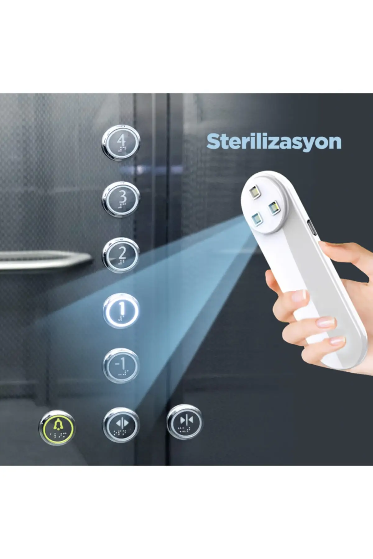 

Sercair Handy Portable Uvc Sterilizer