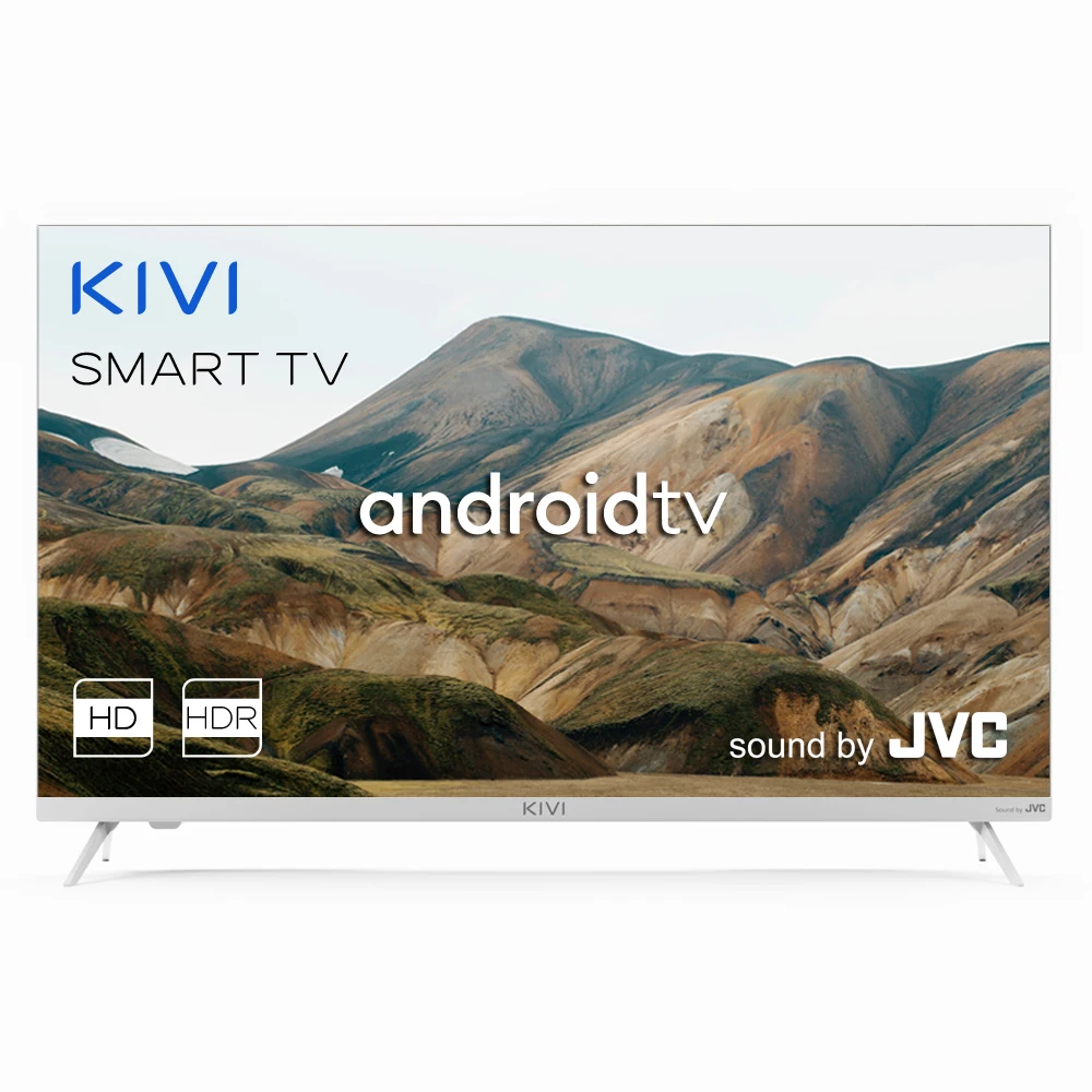 Телевизор 32&quot KIVI 32H740LW HD / Smart TV Google Android 9.0 Голосовой ввод Bluetooth HDR | Электроника