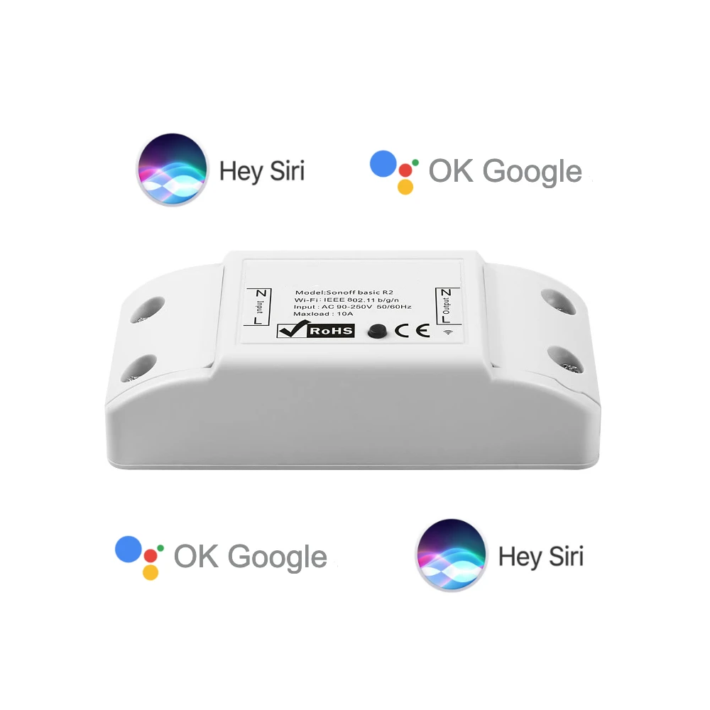 Умный дом комбо для Apple HomeKit переключатель Google Assistant WiFi мини Базовая Беспроводная