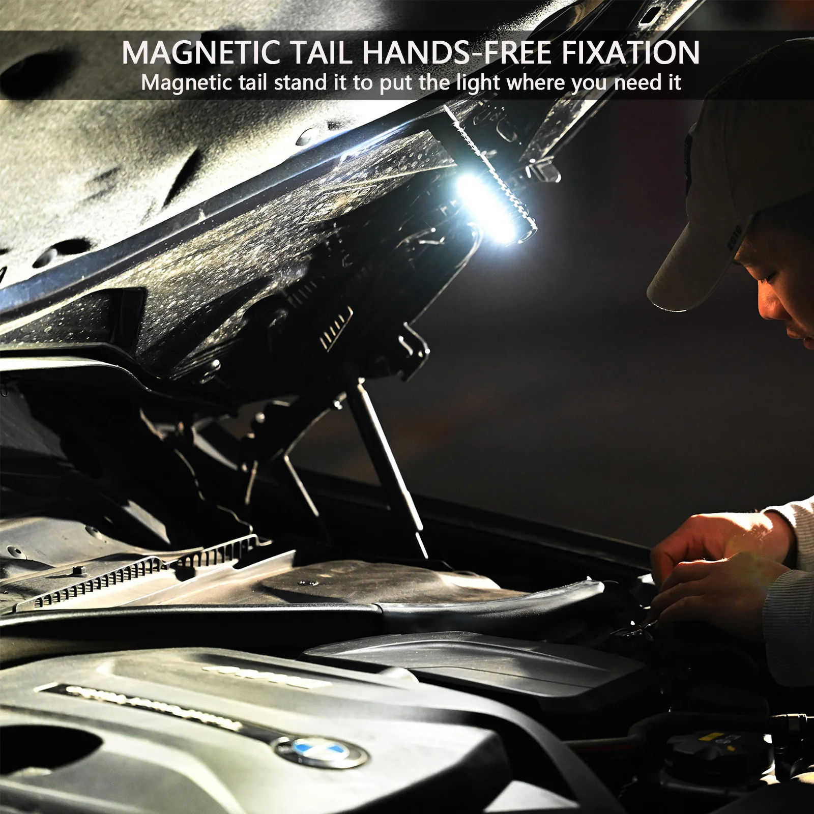 Светодиодный налобный фонарь ACEBEAM PT40 ручной магнитный все в одном 7 режимов