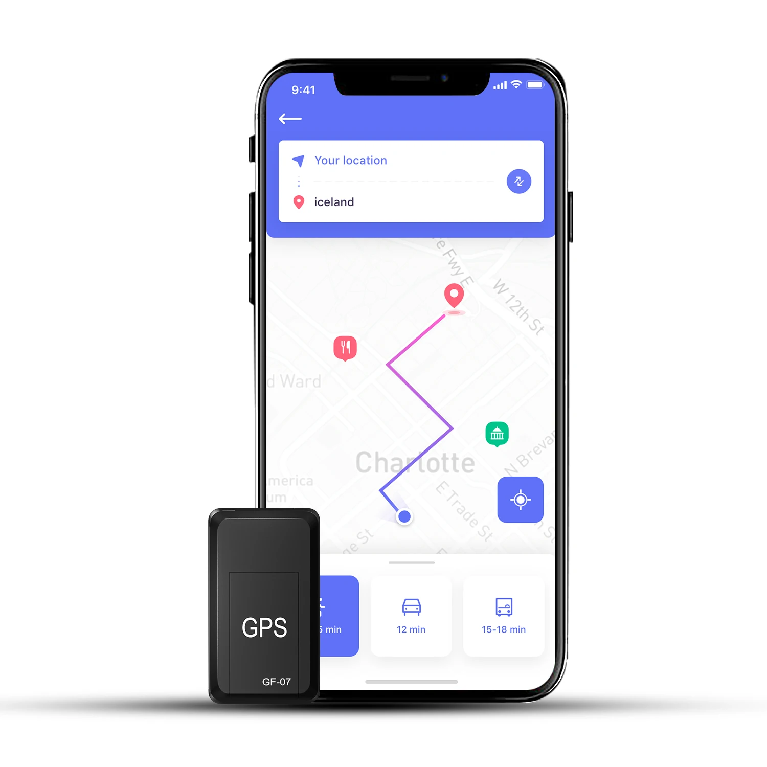 

Mini Gps Tracker GSM Locator Anti-Diefstal Auto Tracking Anti-Verloren Opname for Vehicles Pet Car Older
