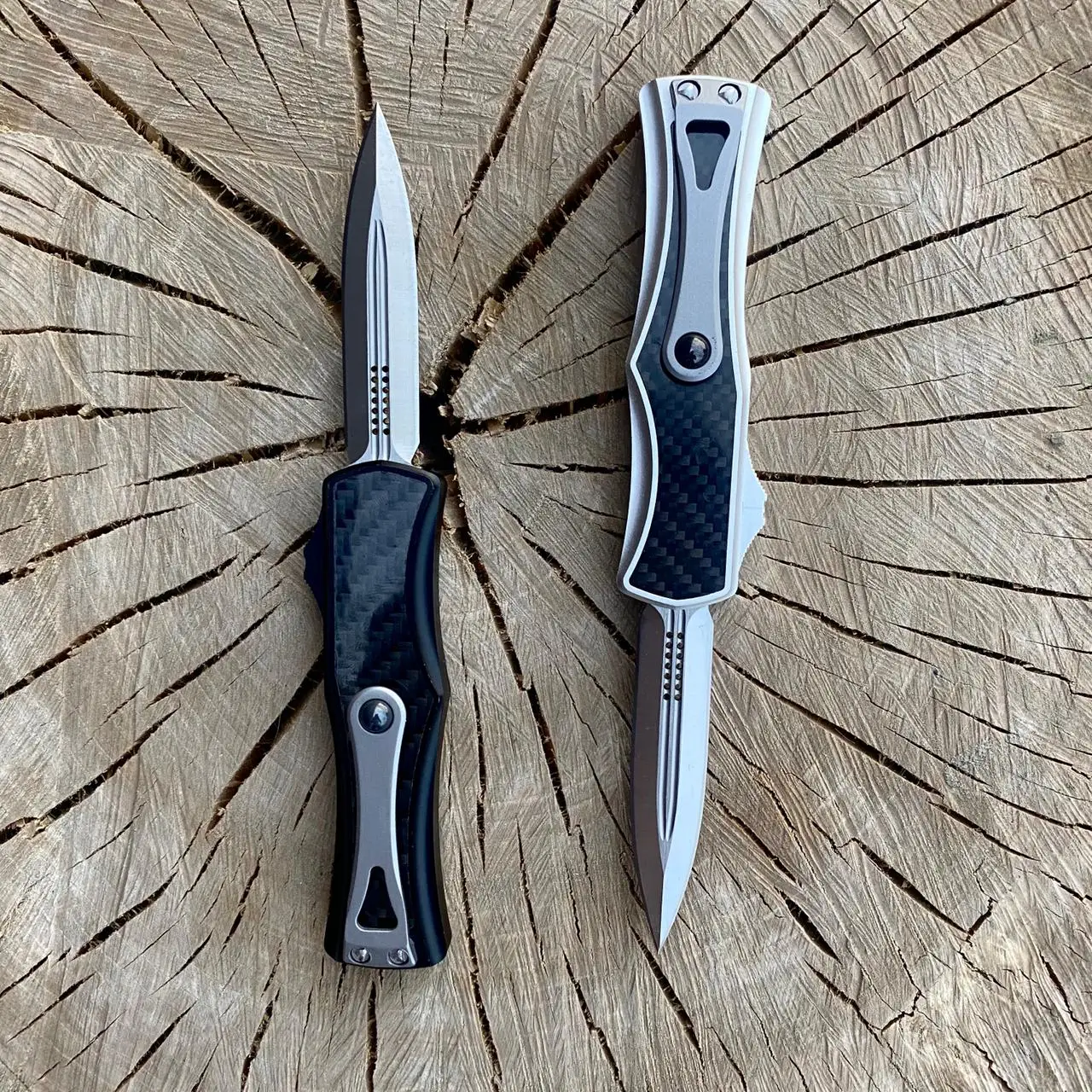 Нож Ultratech Microtech автоматический фронтально выкидной