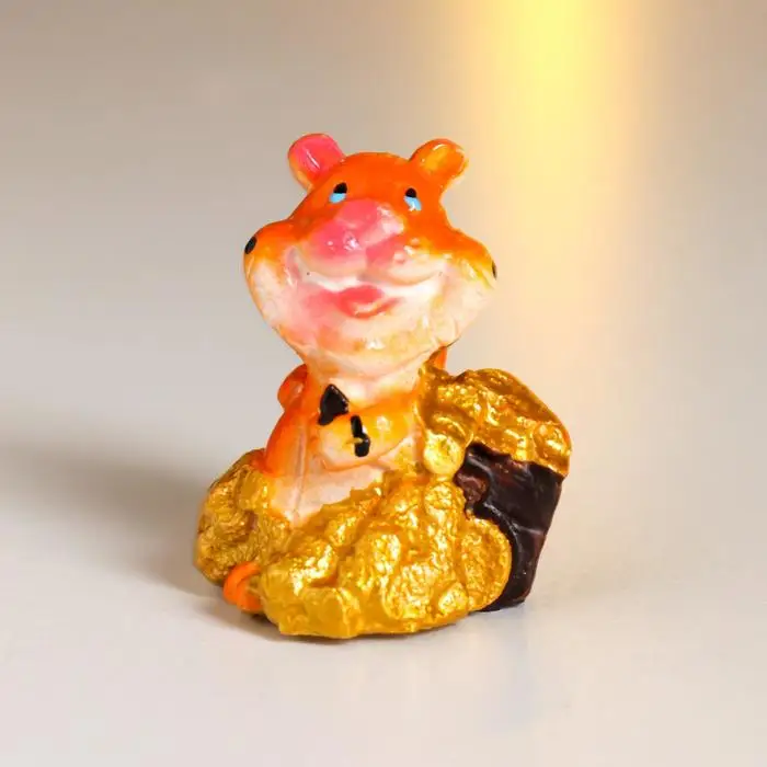 Сувенир полистоун &quotТигрёнок-золотоискатель&quot МИКС 3х3 2х2 5 см | Дом и сад