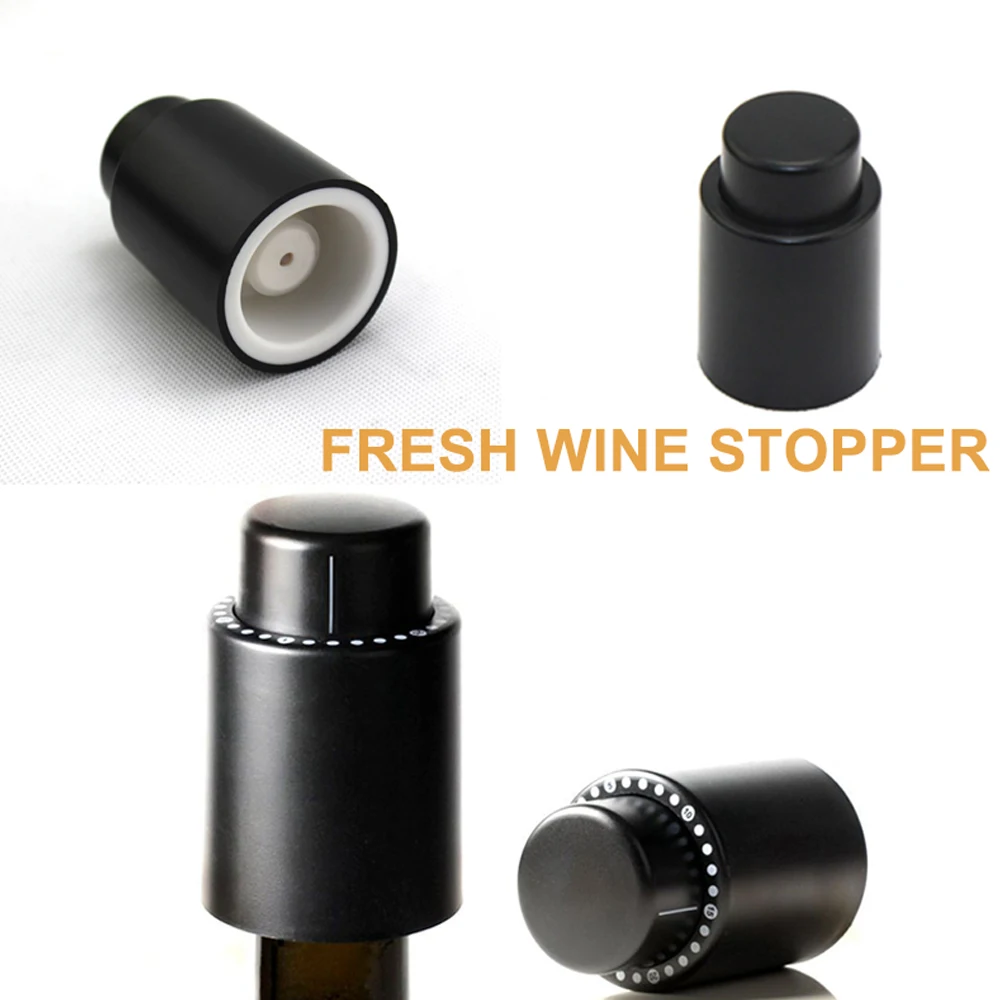 

Портативная герметичная пробка для бутылок вина, герметичная Герметичная крышка для бутылок, вакуумная пробка для консервации пива, Красно...