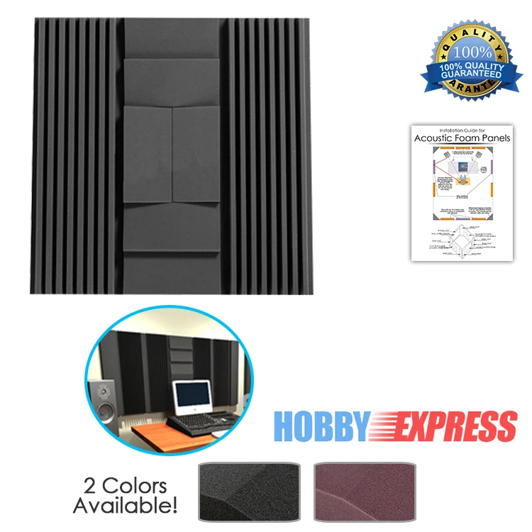 8 шт./комплект звукопоглощающие пены 35 4x35 4x2 9 дюйма 2 цвета|foam wall|wall foamfoam acoustic |
