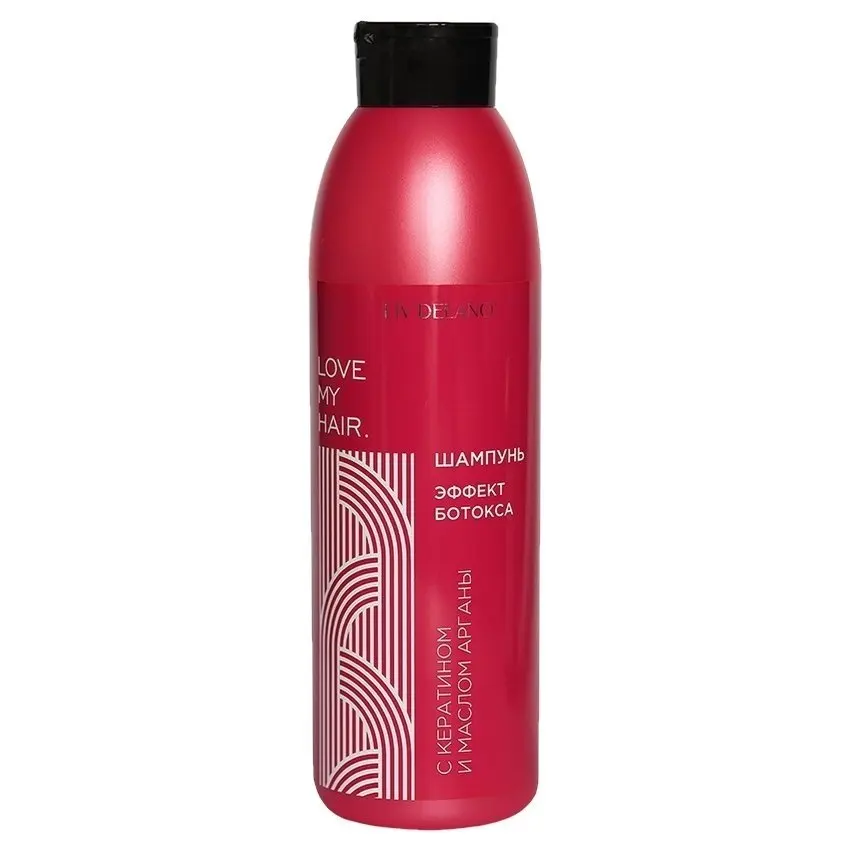 Liv Delano shampoo effect ботокса with keratin and oil арганы love my hair |