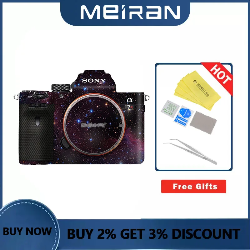 

A7II skin Camera Wrap Skin For Sony A7R2 Protector Sticker Anti-scrach 3M film Camera body Skin Decal Cover Case
