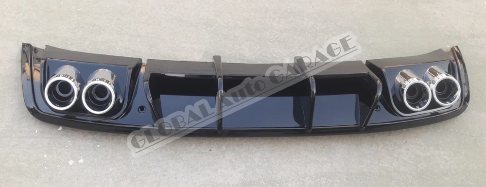 Рассеиватель для Volkswagen Polo 6R 2009 2010 2011 2012 2013 2014 2016 2017 удлинитель накладка на задний