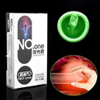 8 шт. светящиеся ночью натуральные латексные презерватив для взрослых для мужчин презервативы долговечные презервативы со смазкой безопасные презервативы для секса