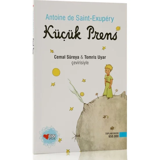 Küçük Prens - Antoine De Saint Exupery, Türkçe Kitap, Okunması gereken kitaplar serisi, Türkçe kitaplar