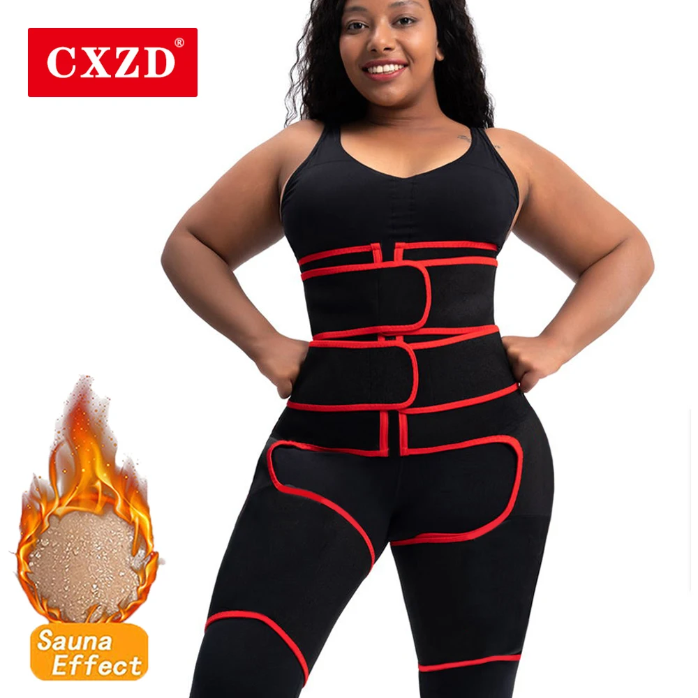 

CXZD Women Waist Trainer Neoprene Body Shaper Belt Slimming Sheath Belly Reducing Shaper Tummy Sweat Shapewear Workout Corset