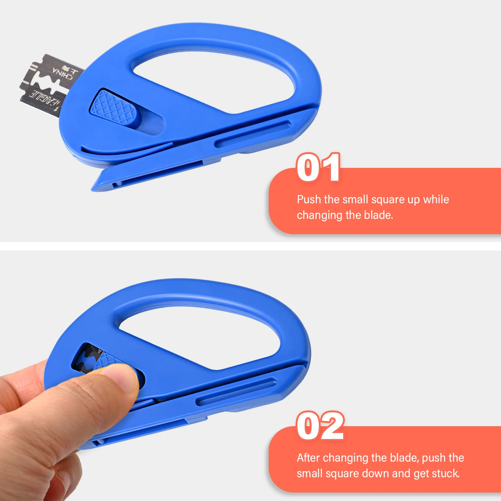 4 шт. профессиональный автомобильный виниловый резак EHDIS с запасным лезвием 10