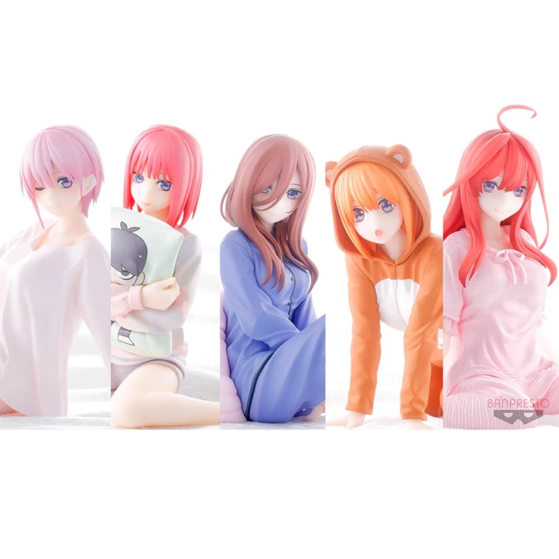 Фигурка из ПВХ фигурка героя куклы игрушка Banpresto Gotoubun no Hanayome Nakano Ichika Nino Miku Yotsuba Itsuki
