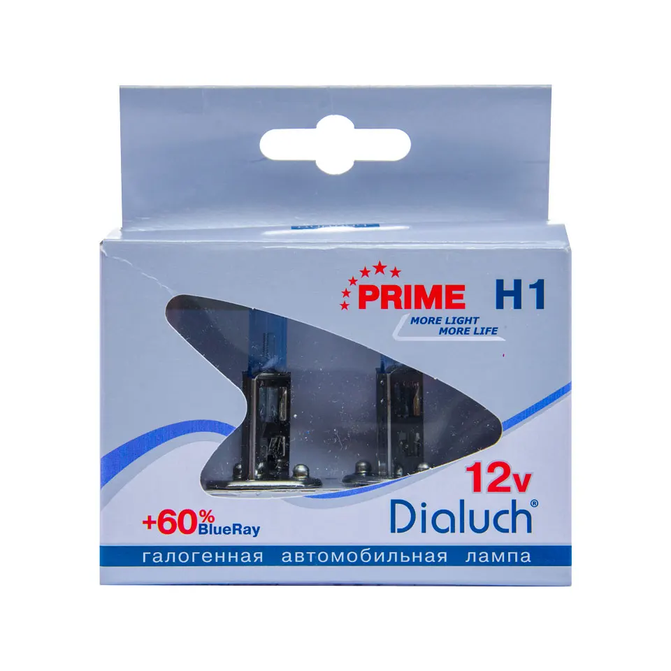 Автолампочка Н1 12V 55W +60% ДиАлуч | Car Headlight Bulbs(Halogen)
