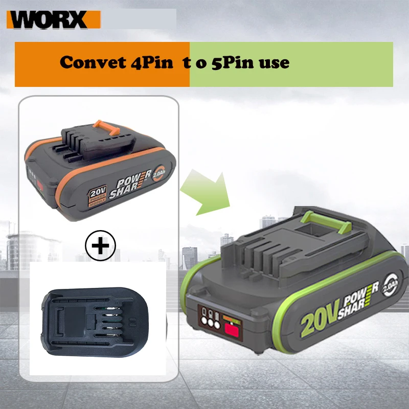 Адаптер аккумулятора worx