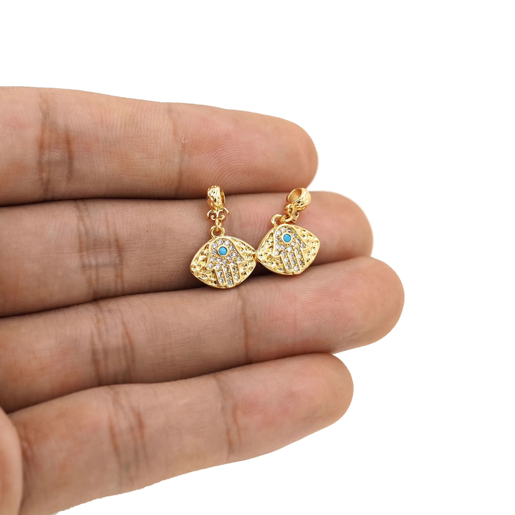 Кулон сглаза высокого качества с позолотой 18 карат подвеска для изготовления