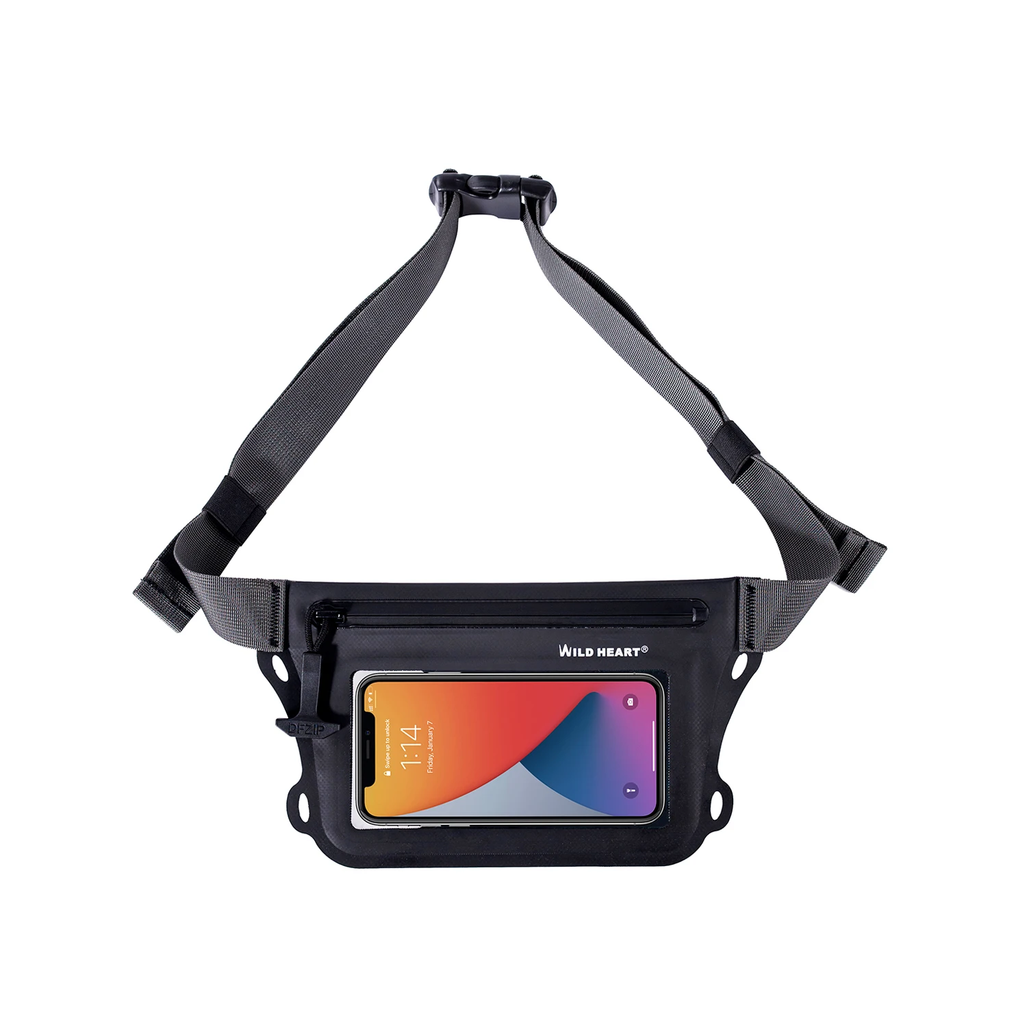 WILD HEART IPX8 Waterproof Dry Bag Diving Waist Bag Depth Of 10 Meters Underwater For Swimming Surfing Beach Boating for iphone