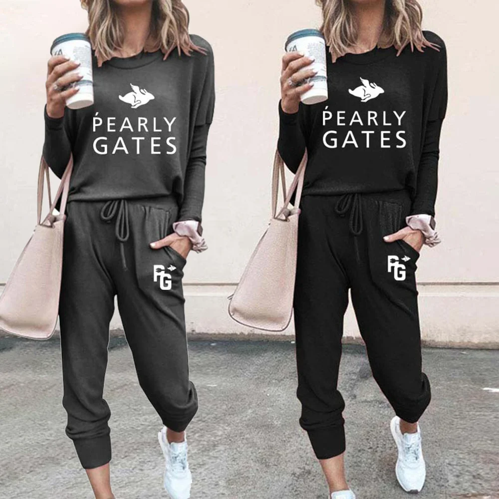 

Модные спортивные костюмы 2021, женские флисовые толстовки, комплект из двух предметов, осенне-зимние толстовки со шнуровкой и брюки