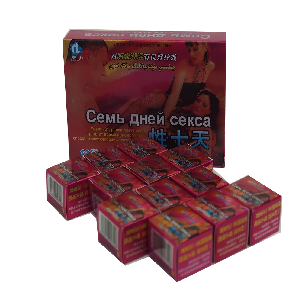 7 Дней Секса ,витаминный комплекс для профилактики мужского здоровья ...