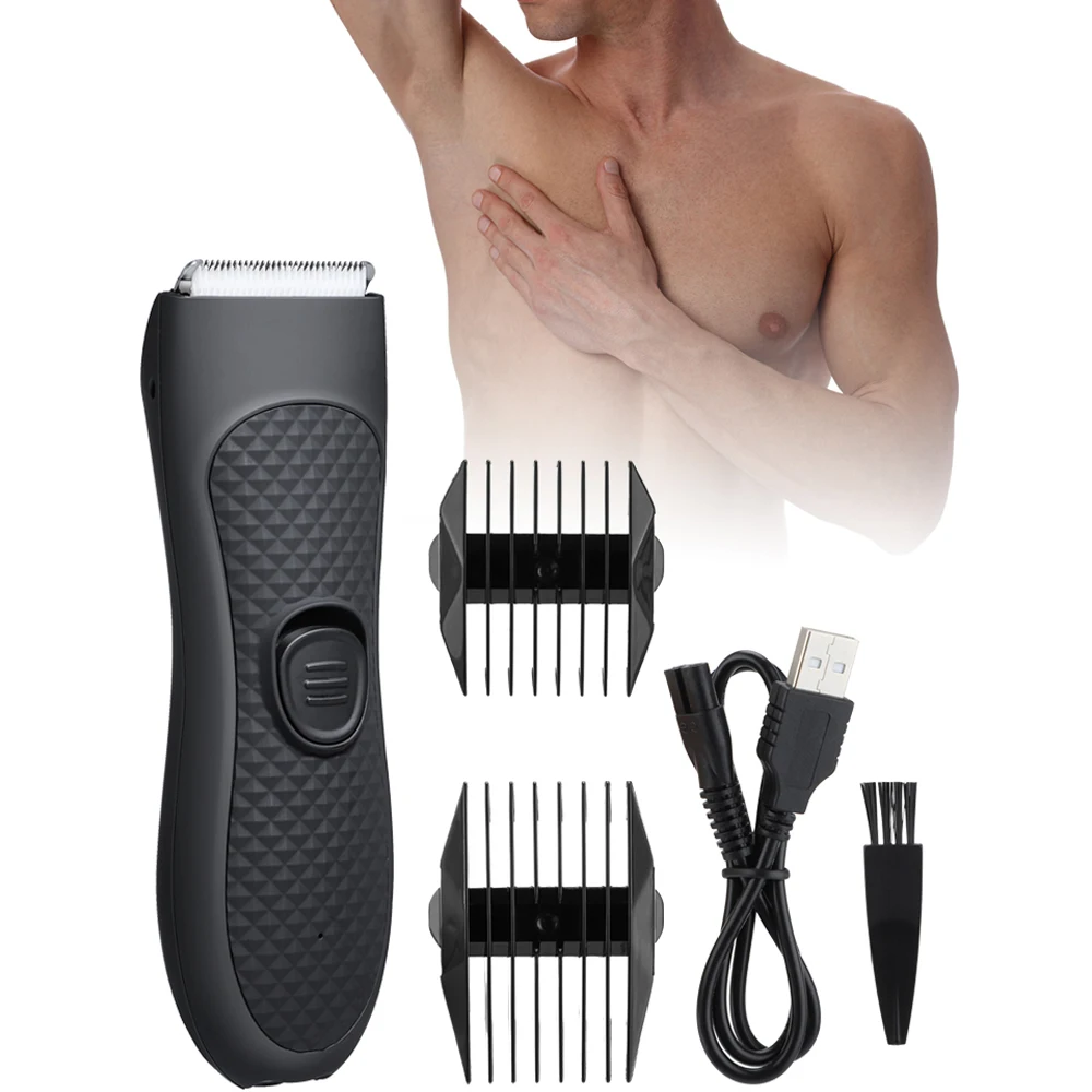 

Electric Epilator for Men Hair Trimmer Rechargeable Shaving and Hair Removal Bikini Leg Body Grooming Clipper Razor
