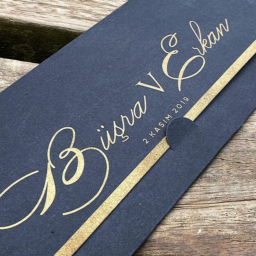 

100 Pieces Custom Wedding Party Christmas Event Invitation Card Birthday invitation card Handmade Invitation