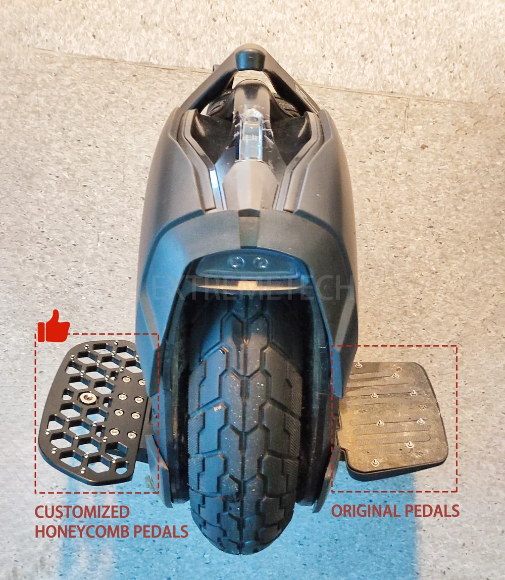 Customized Honeycomb Pedals For Ninebot Z10 Z6 Electric Unicycle NinebotZ10 Unicycles BD Design Big |