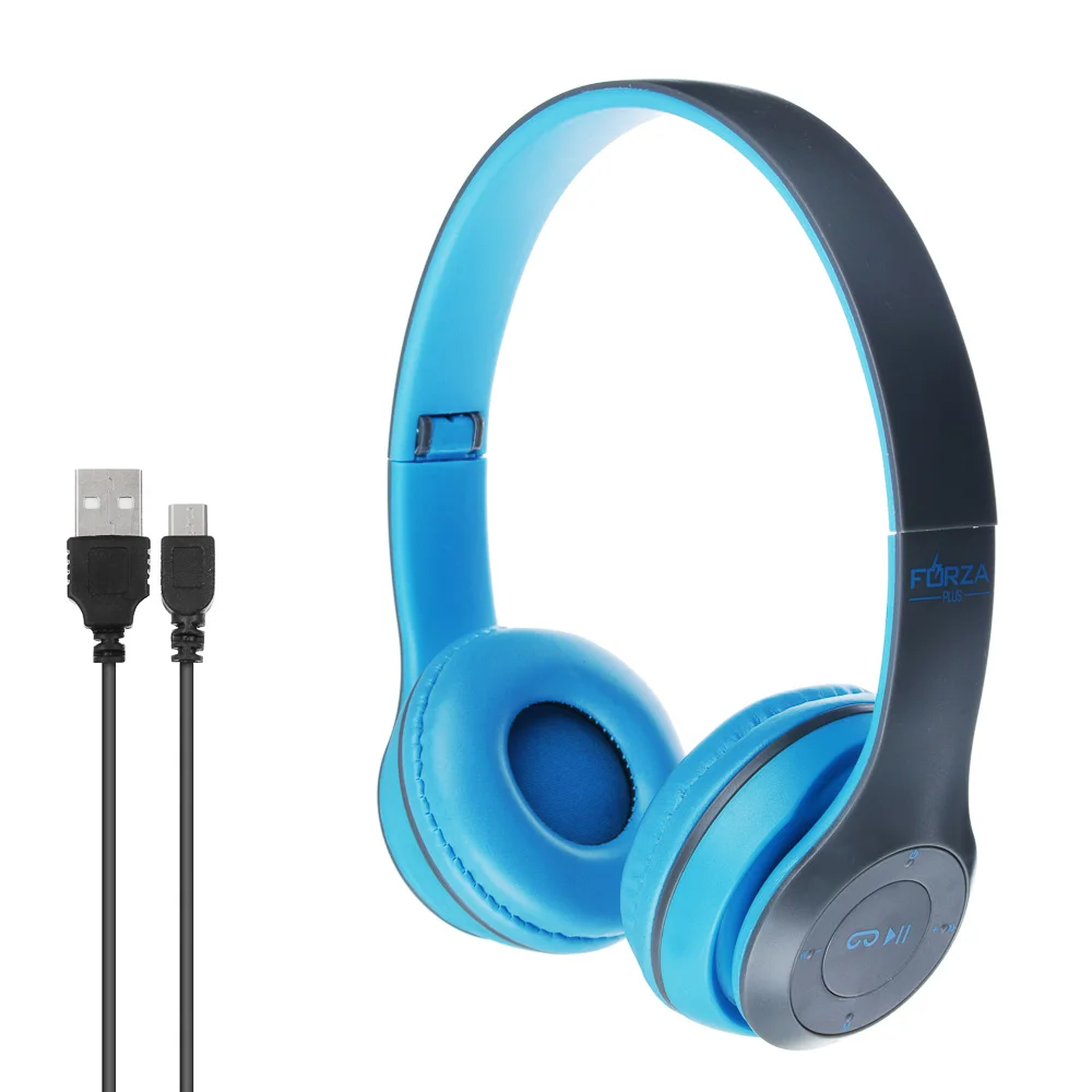 WIRELESS HEADPHONES FULL-SIZED WITH HEADSE headphones Bluetooth Microphone headset for smartphone | Электроника