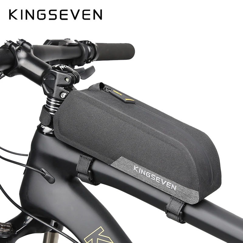 

KINGSEVEN Bike Bag Waterproof Large Capacity Cycling Top Tube Front Bag MTB Mountain Road Bicycle Pouch Frame Bag Bike Equipment